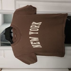 John Galt brown chloe new york shirt
